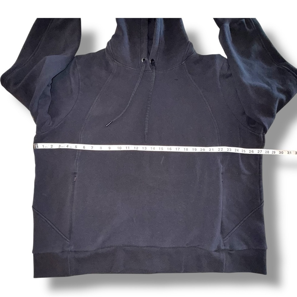 ATHLETA Retroplush Revive Hoodie Sweatshirt - 2X Black - Picture 12 of 14